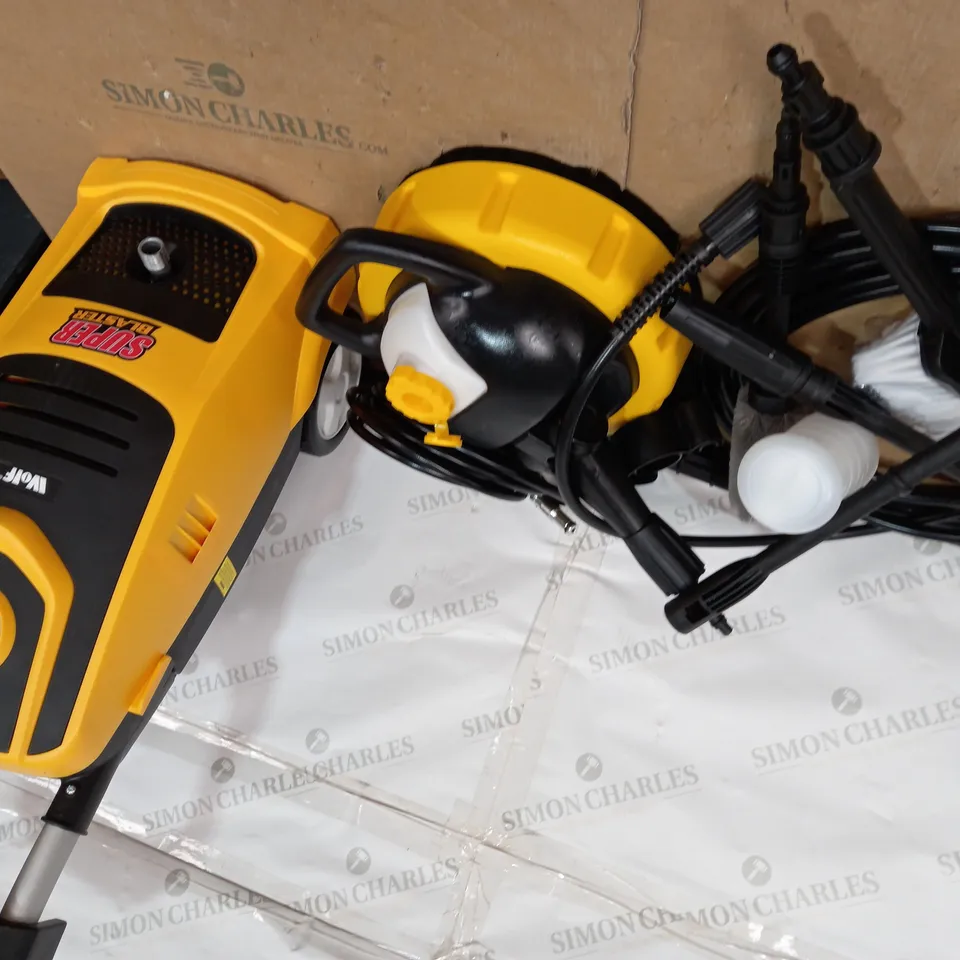 WOLF SUPER BLASTER PRESSURE WASHER YELLOW 