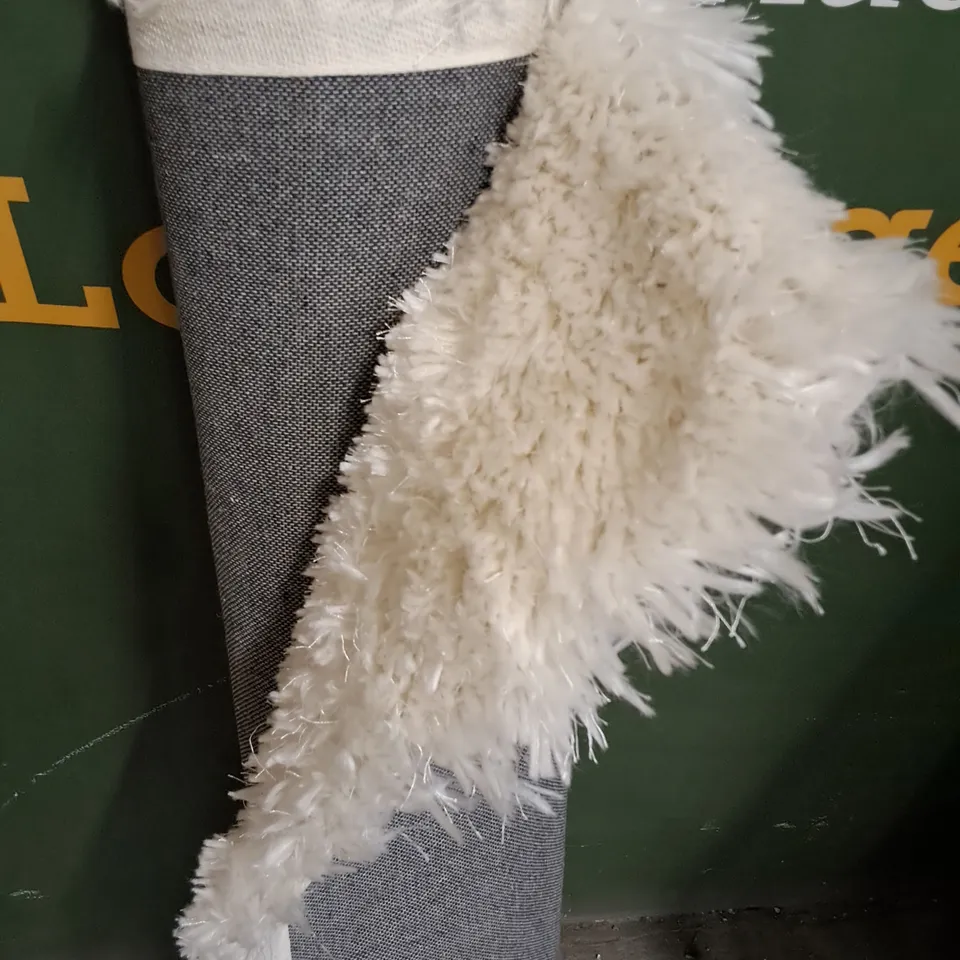 BRAND NEW PACO AKUMAL CREAM RUG - 12X170CM