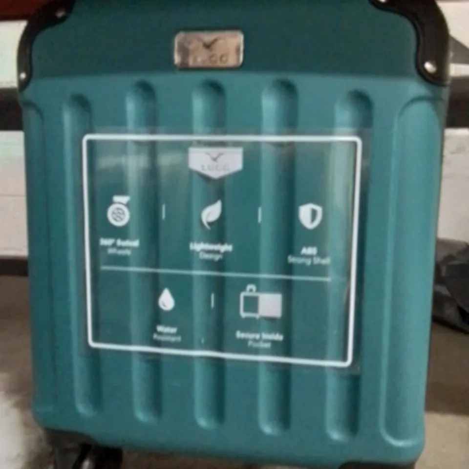 LUGG JETSET CABIN BAG TEAL