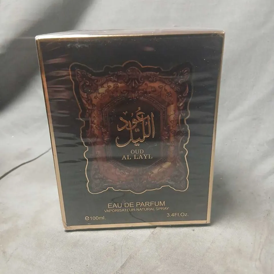 BOXED AND SEALED OUD AL LAYL EAU DE PARFUM 100ML