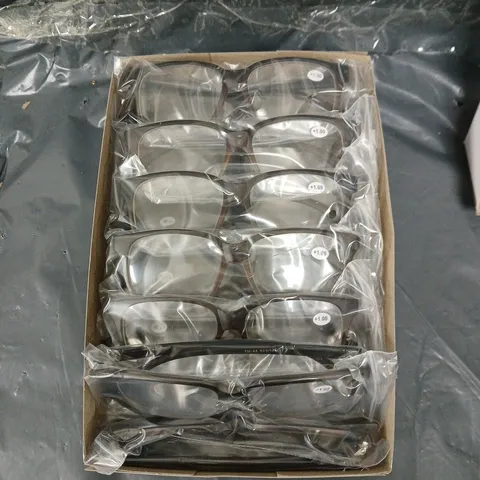 100 BAGGED BROWN GLASSES 