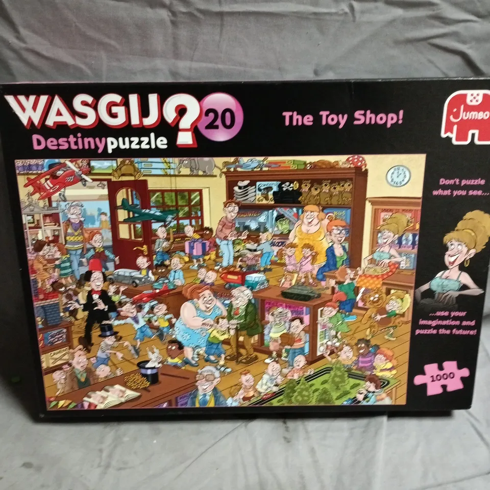 WASGIJ? DESTINY PUZZLE 20 – THE TOY SHOP! 1000-PIECE JIGSAW BY JUMBO