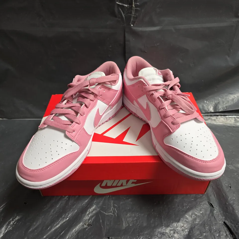NIKE DUNK LOW NEXT NATURE – WHITE/ELEMENTAL PINK (WOMEN'S UK 6.5 / US 9)