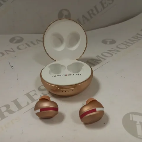 TOMMY HILFIGER WIRELESS EARBUDS METAL CASE