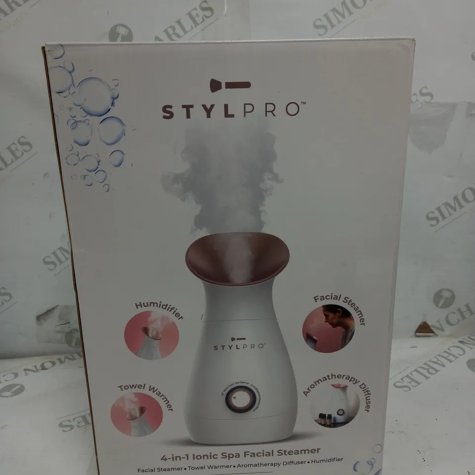 STYLPRO 4 IN 1 IONIC FACIAL STEAMER