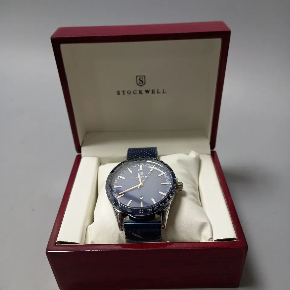 MENS STOCKWELL WATCH – STAINLESS STEEL STRAP – QUARTZ MOVEMENT – 3ATM WATER REISTANT
