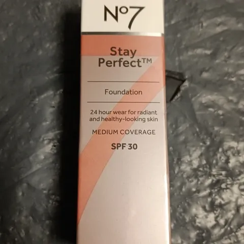 NO7 STAY PERFECT FOUNDATION SPF30 β 30 ML - CALICO