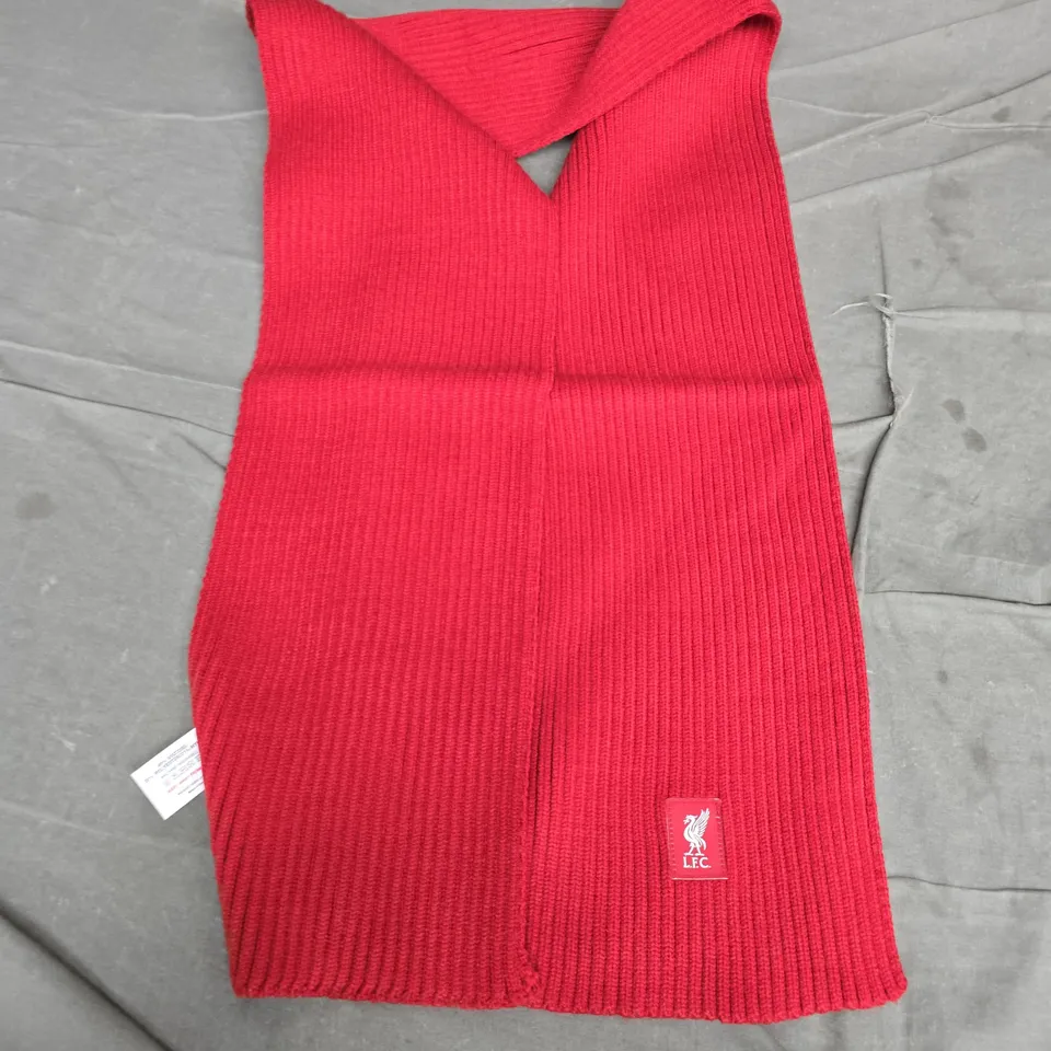 LIVERPOOL FC OFFICIAL KNIT SCARF – RED