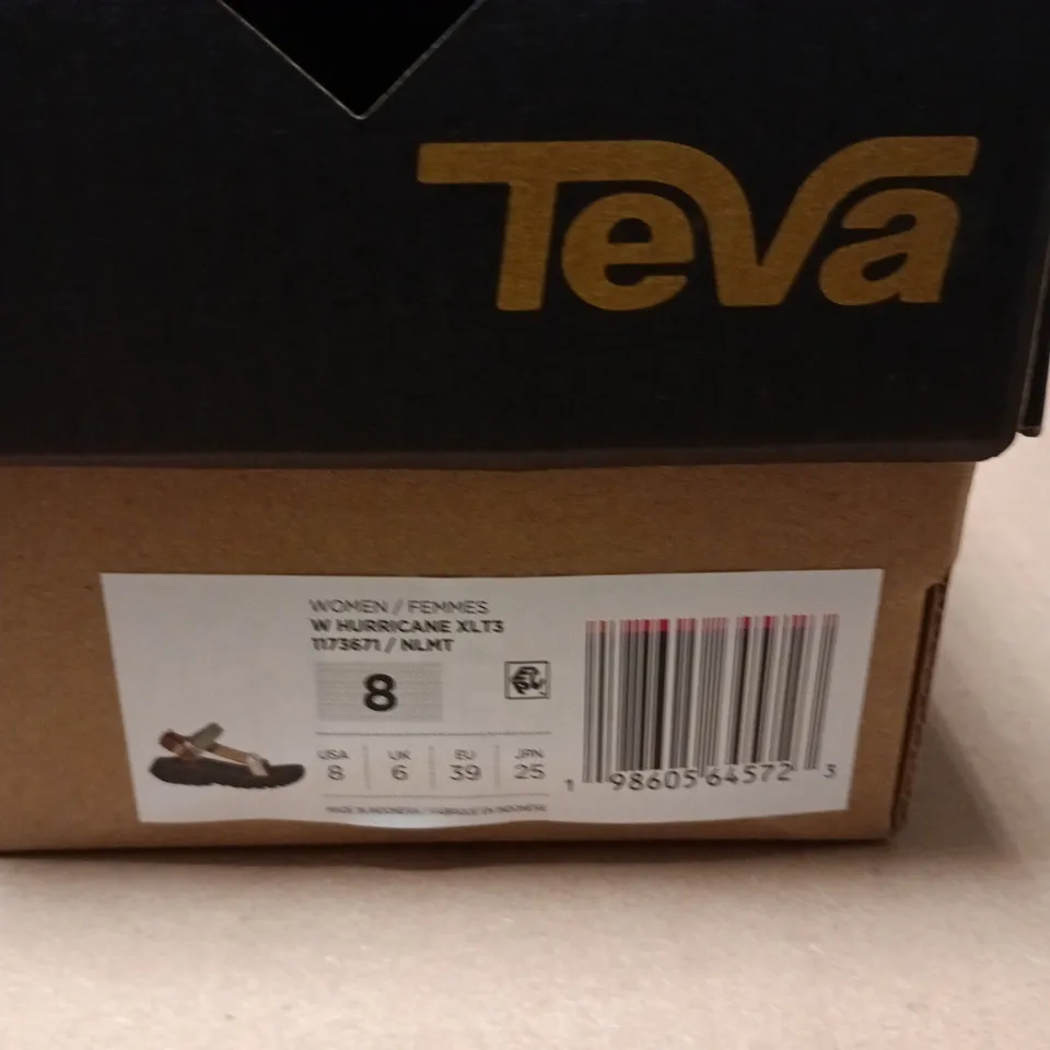 TEVA WOMEN'S SANDALS - UK 6 (US 8, EU 39) MULTICOLOUR STRAPS