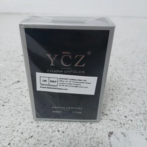BOXED AND SEALED YCZ CHARM UNFOLDS MARINE PERFUME 50ML