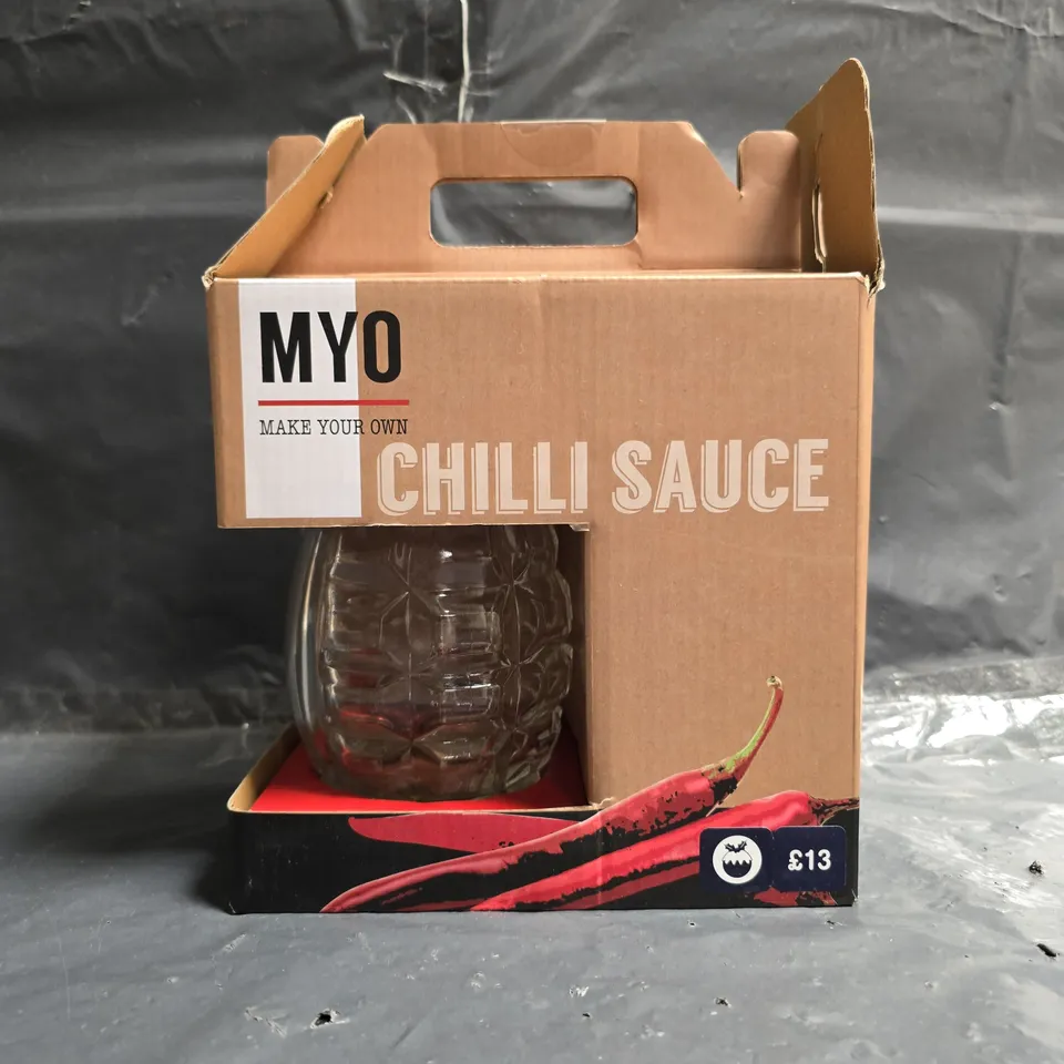 MYO MAKE YOUR OWN CHILLI SAUCE KIT
