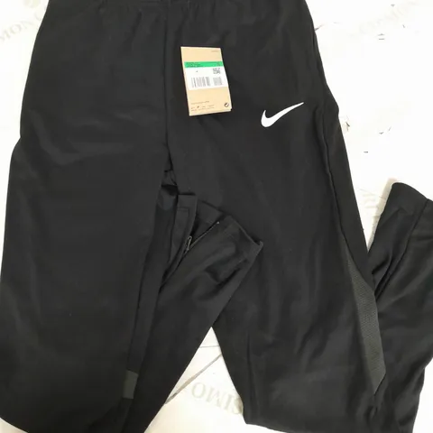 NIKE YOUTH BLACK TRACK PANTS - XL