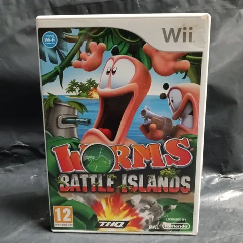 WORMS BATTLE ISLANDS NINTENDO WII VIDEO GAME
