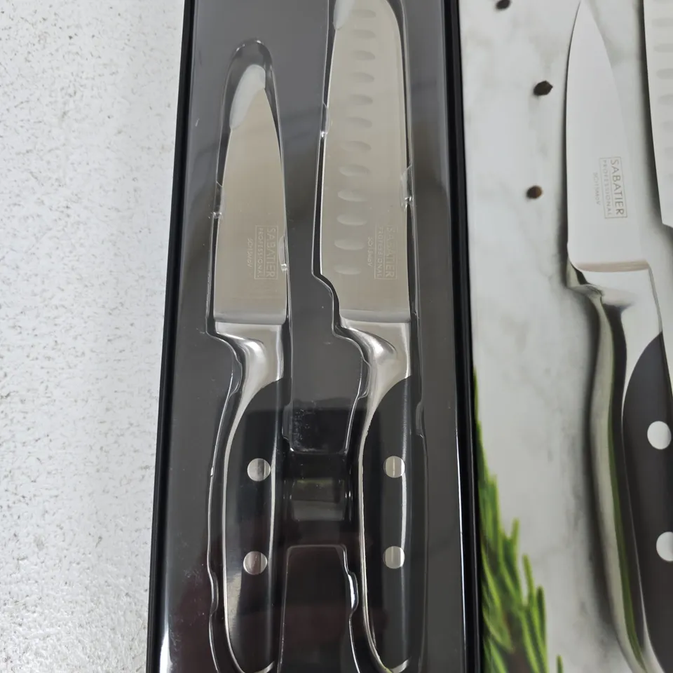 SABATIER PROFESSIONAL 2-PIECE KITCHEN KNIFE SET – BOXED