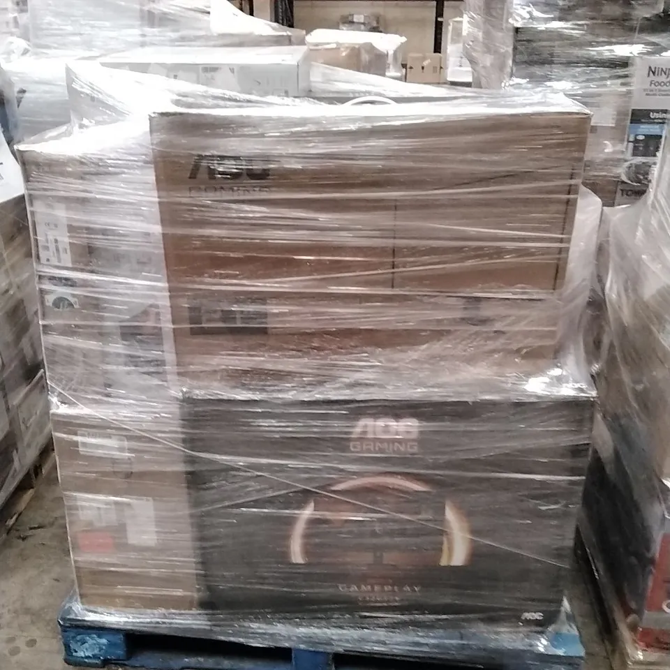 PALLET OF APPROXIMATELY 17 UNPROCESSED RAW RETURN HOUSEHOLD AND ELECTRICAL GOODS TO INCLUDE;