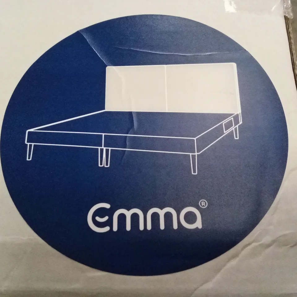 BRAND NEW BOXED EMMA BOX BED WITH HEADBOARD -150 x 200CM KING SIZE (3 BOXES)
