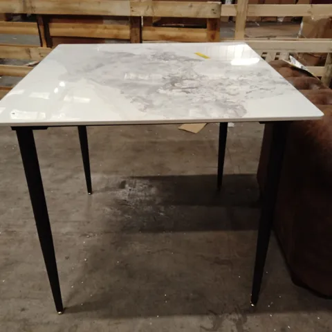 DINING TABLE β SQUARE 80CM X 80CM β COLD JADEITE (FUNG SQUARE)