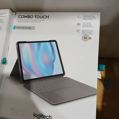 APPROXIMATELY 20 ASSORTED LOGITECH COMBO TOUCH KEYBOARD CASES– BOXED
