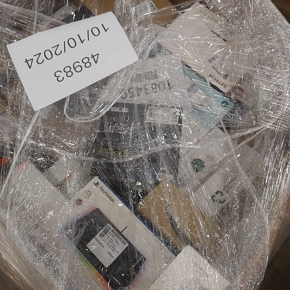 PALLET OF APPROXIMATELY 70 UNPROCESSED HIGH VALUE RAW RETURN ELECTRICAL GOODS TO INCLUDE;