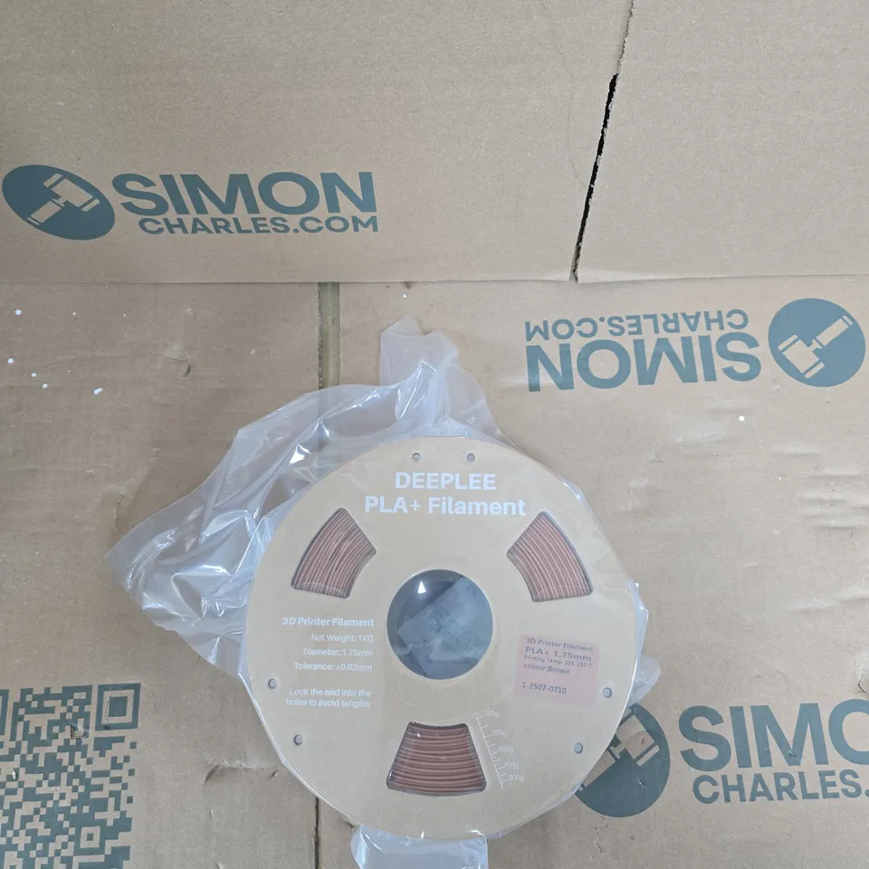 DEEPLEE PLA+ FILAMENT 1.75MM BROWN – 1KG SPOOL (3D PRINTER FILAMENT)