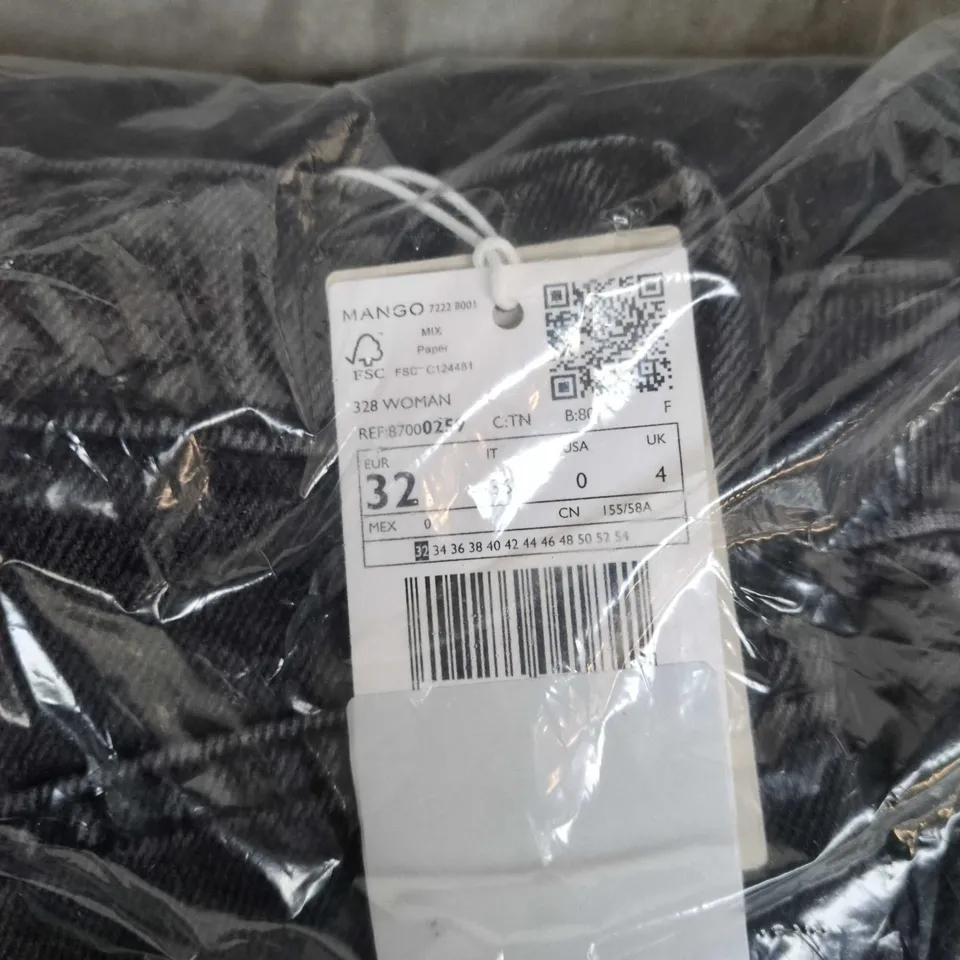 MANGO WOMEN'S DARK DENIM JEANS, UK 4 (EU 32)