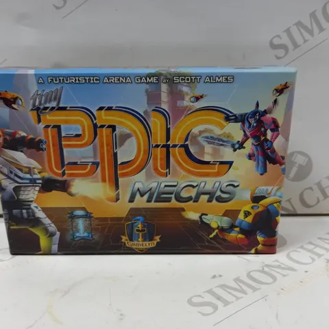 BOXED TINY EPIC MECHS A FUTURISTIC ARENA GAME BY SCOTT ALMES