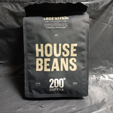 BRAZILIAN LOVE AFFAIR HOUSE BEANS 1KG BAG OF COFFEE BEANS