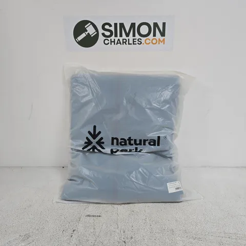 NATURAL PARK LIGHT BLUE/PETROL WEATHERPROOF CHANGING ROBE
