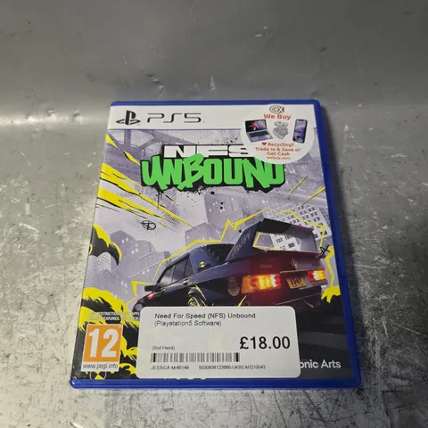 PLAYSTATION 5 NEED FOR SPEED UNBOUND 