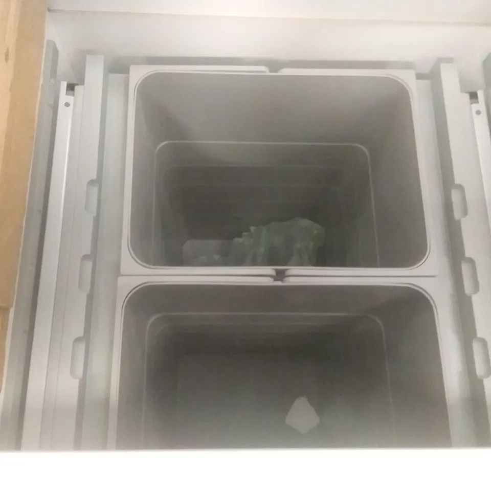 2 CAMBERWELL COOL WHITE CARCASE RIGID KITCHEN BASE UNITS