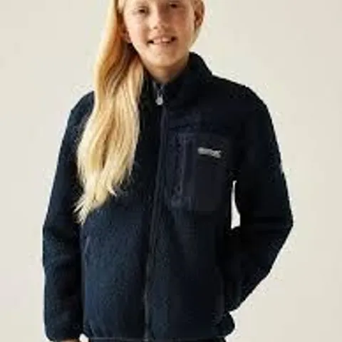BRAND NEW REGATTA JR FRNKIE WOMENS FLEECE IN NAVY - UK 15-16 YRS
