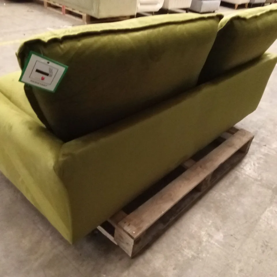 SEYMOUR 3 SEATER SOFA, OLIVE GREEN HOUSE VELVET