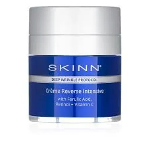 LOT OF 2 SKINN COSMETIC ITEMS INCLUDES 50ML CREME RESERVE INTENSIVE & 50ML NIGHTLY RENEWAL TREATMENT