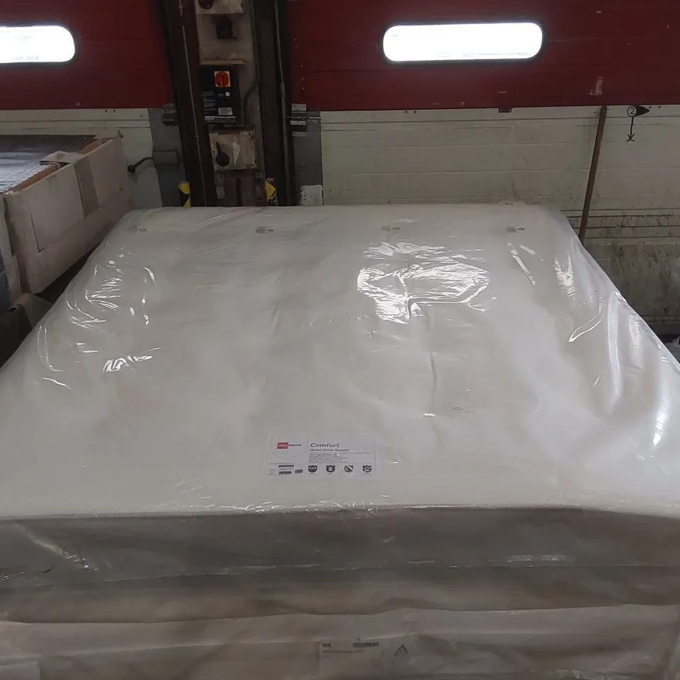 QUALITY BAGGED COMFORT ORTHO SLEEP SYSTEM 6' SUPERKING MATTRESS 