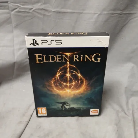 ELDEN RING PS5 LAUNCH EDITION – DISC IN BLUE CASE WITH ART CARDS & POSTERS