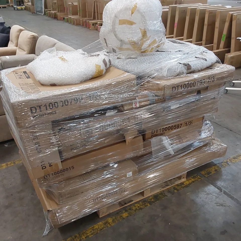 PALLET TO CONTAIN ASSORTED BOXED FURNITURE AND FURNITURE PARTS