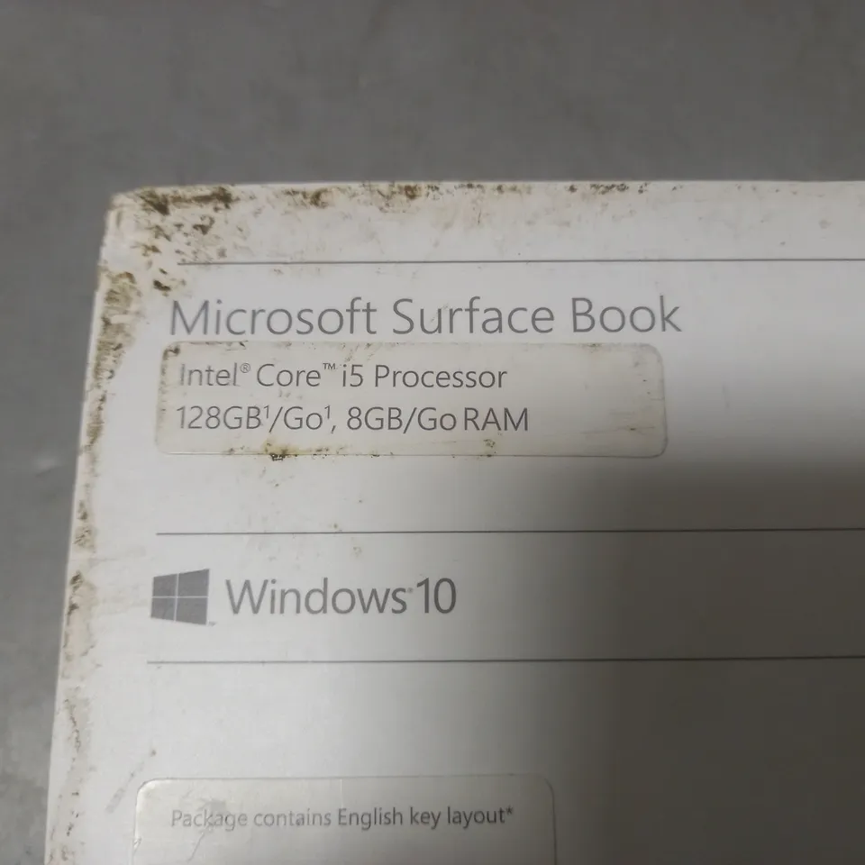 MICROSOFT SURFACE BOOK CORE I5