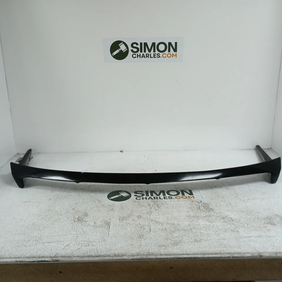 REAR CAR SPOILER – BLACK PLASTIC
