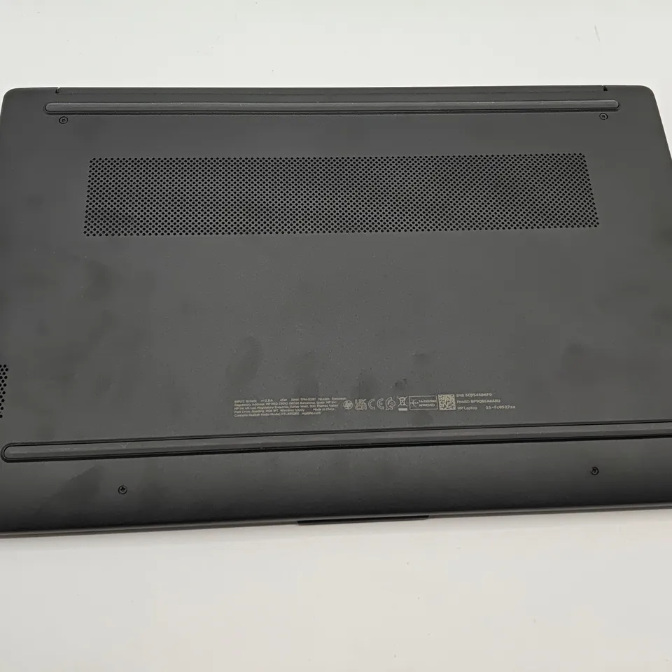 BOXED HP AMD RYZEN 7 5000 SERIES LAPTOP IN BLACK - 15-FC0527SA