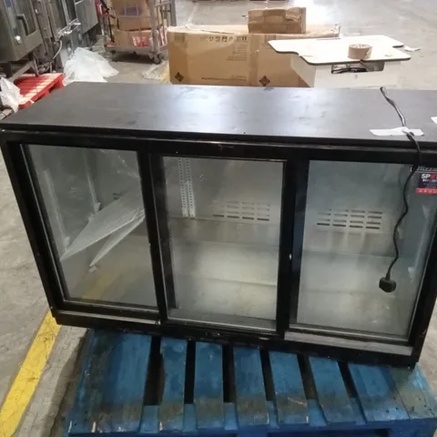 BLIZZARD 3-DOOR UNDERCOUNTER BOTTLE COOLER