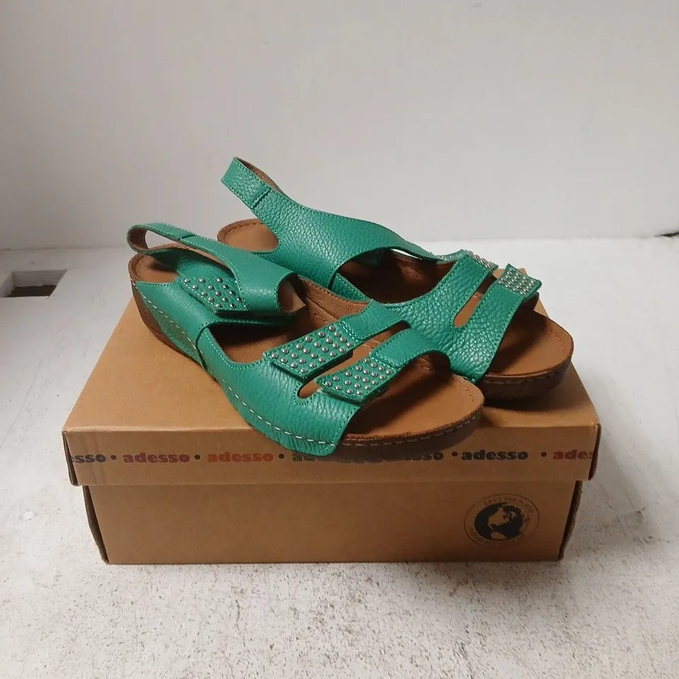 ADESSO GREEN SANDALS – 7