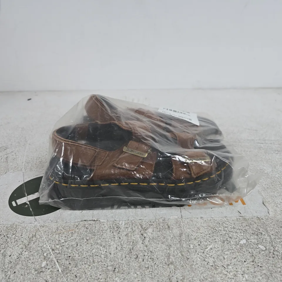DR MARTENS SANDAL SEPIA BROWN TUMBLED SIZE 7 UNBOXED
