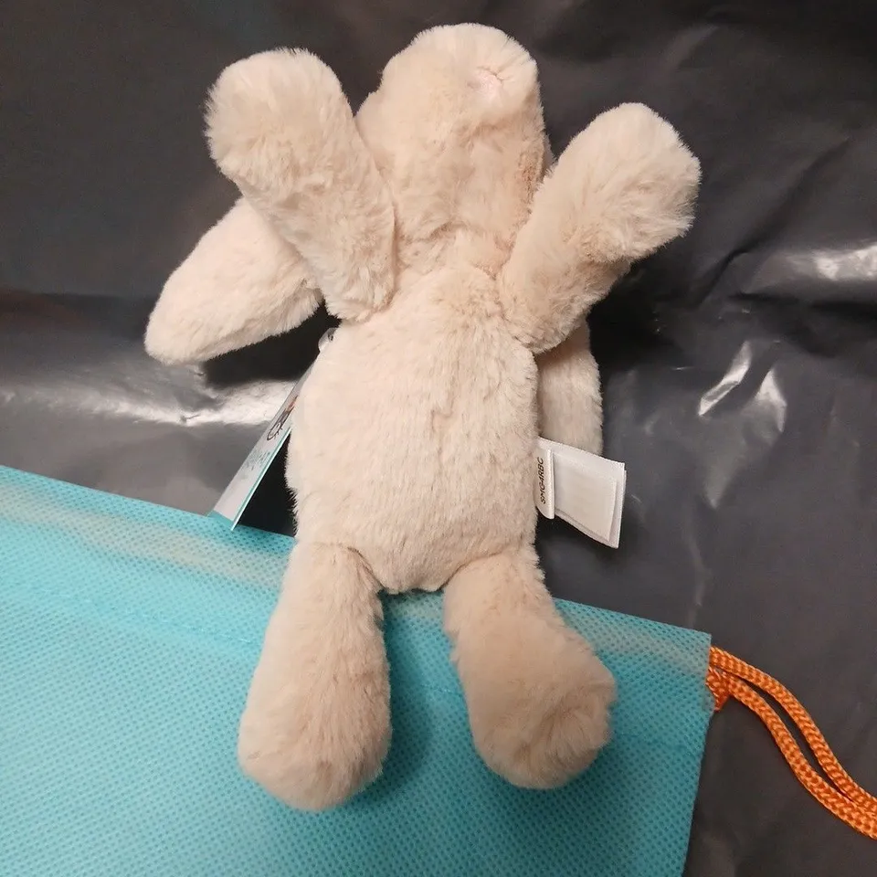 JELLYCAT LONDON SMUDGE RABBIT BAG CHARM
