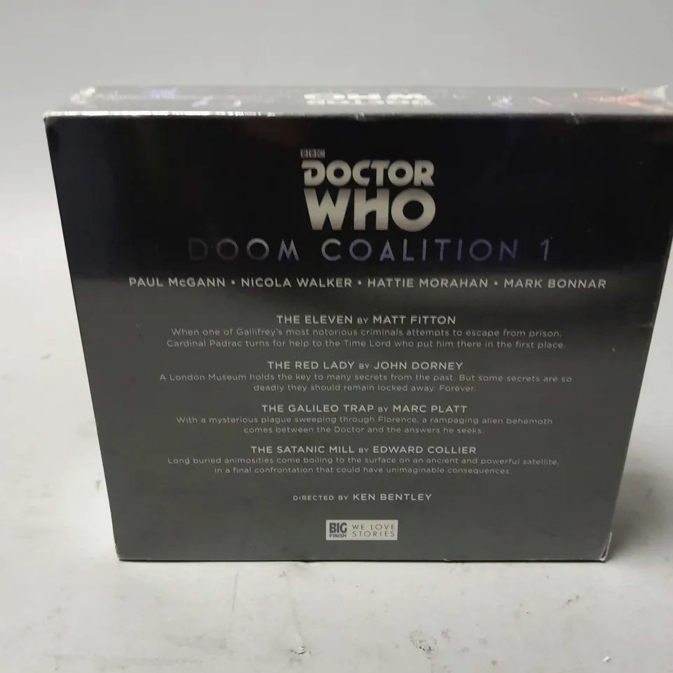 SEALED DOCTOR WHO DOOM COALITION 1 CD SET