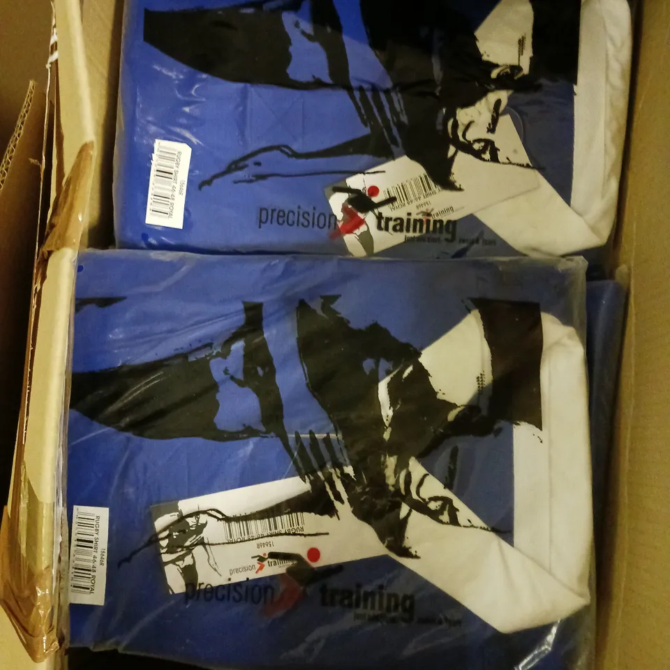 APPROXIMATELY 10 PRECISION MENS RUGBY JERSEYS IN ROYAL BLUE 46/48