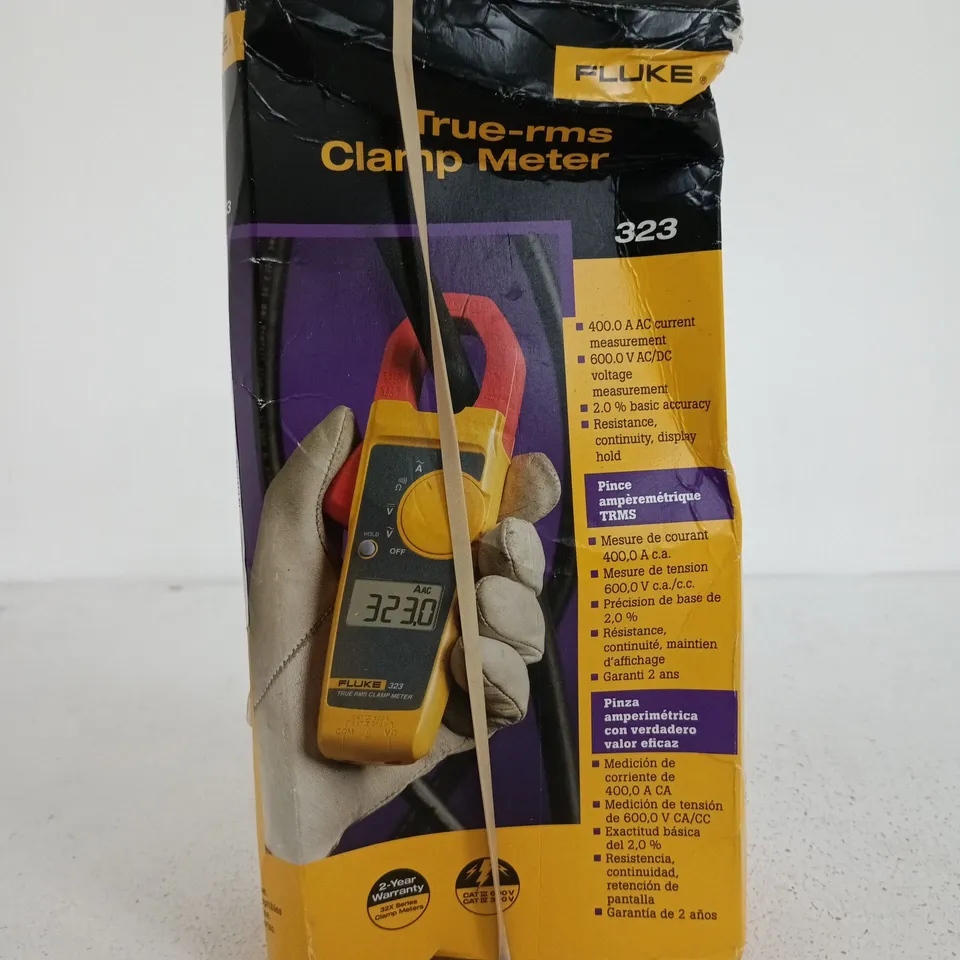 FLUKE 323 TRUE-RMS CLAMP METER