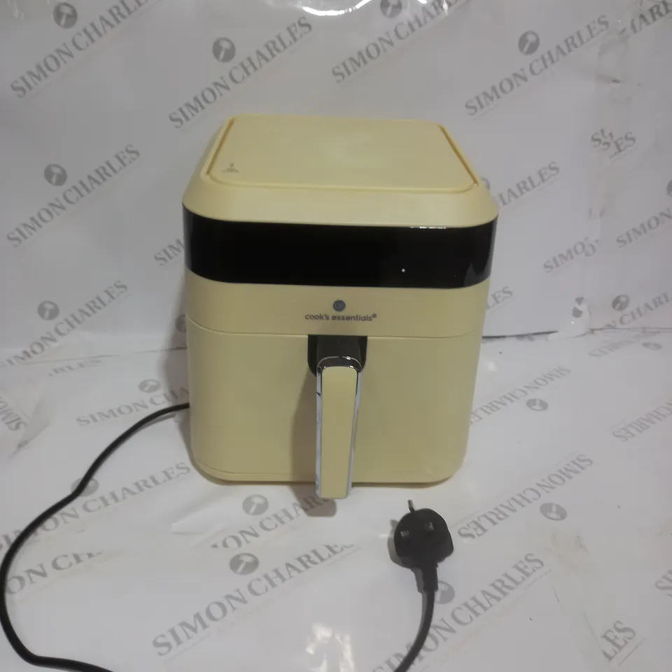 OUTLET COOK'S ESSENTIALS 5.8L AIR FRYER CREAM