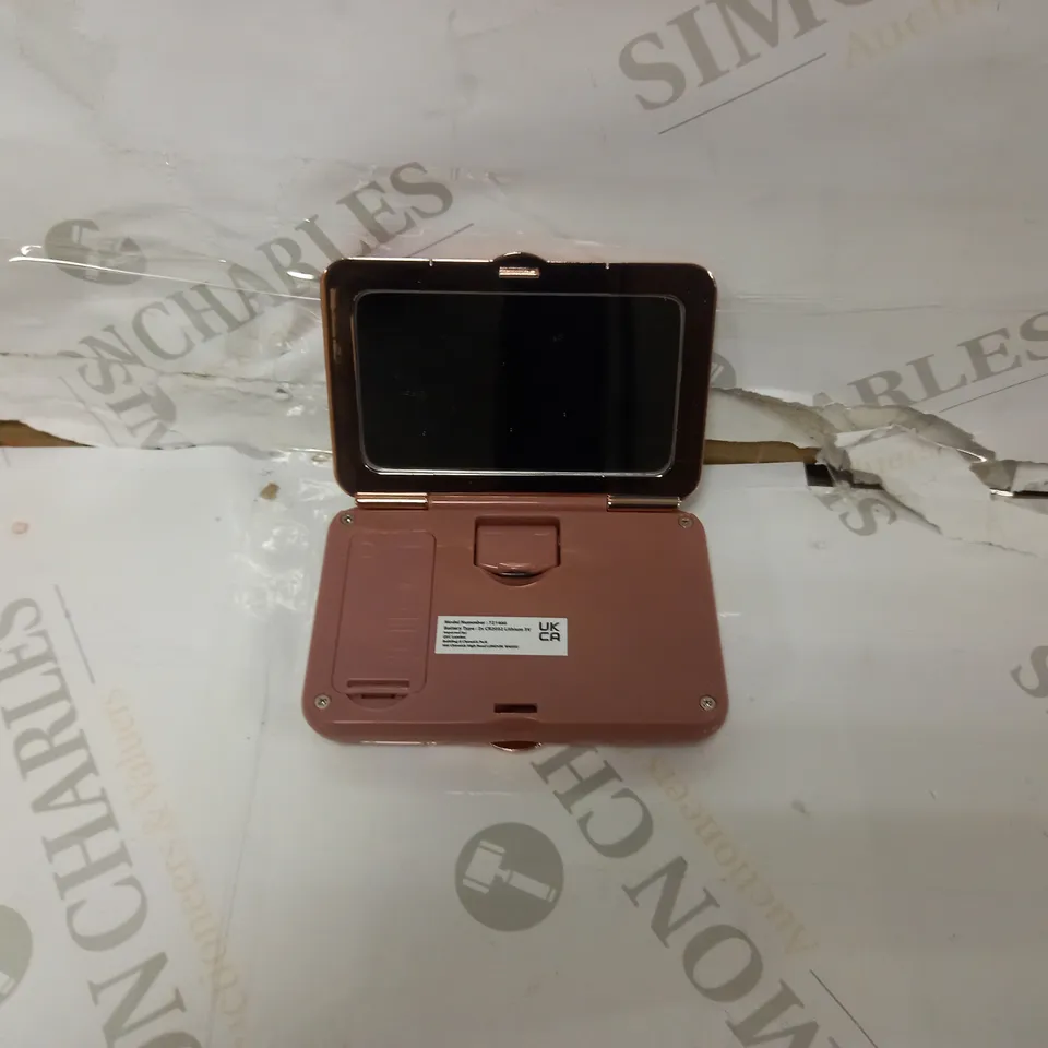 DUAL MIRROR FROM SIMPLYBEAUTY BLUSH/ROSE GOLD