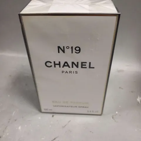 BOXED AND SEALED CHANEL NO 19 EAU DE PARFUM 100ML