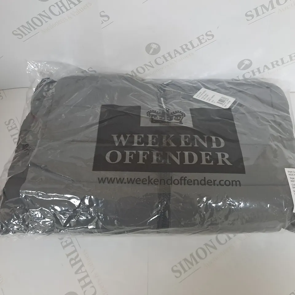 BAGGED WEEKEND OFFENDER PADDED COAT SIZE 12 